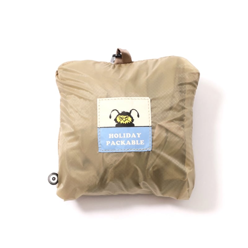 HOLIDAY「HOLIDAY PACKABLE STRAP TOTE BAG」khaki.