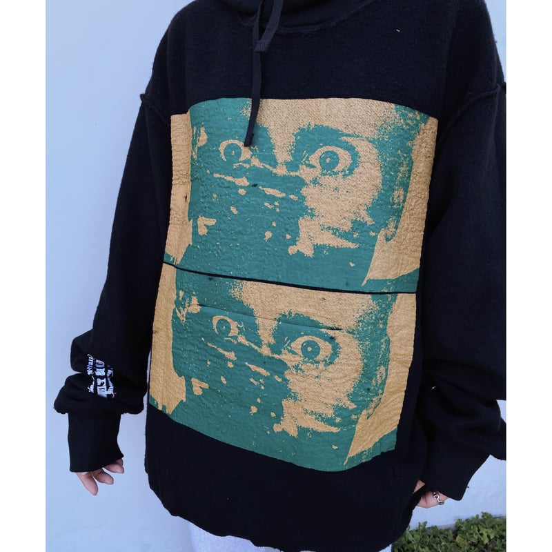 BLACK WEIRDOS「Reversible Sweat Hoodie」black. |