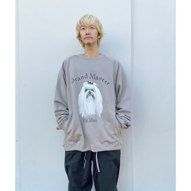 BLACK WEIRDOS「Crewneck Sweatshirt」charcoal. | g