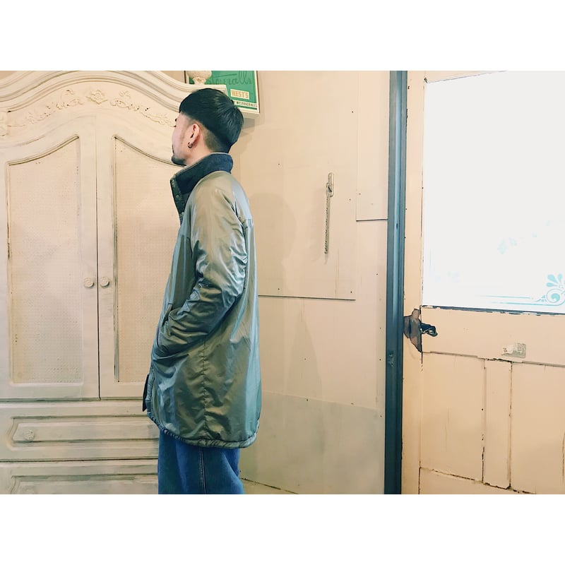 SON OF THE CHEESE 「Nomadic fleece jacket」 navy 