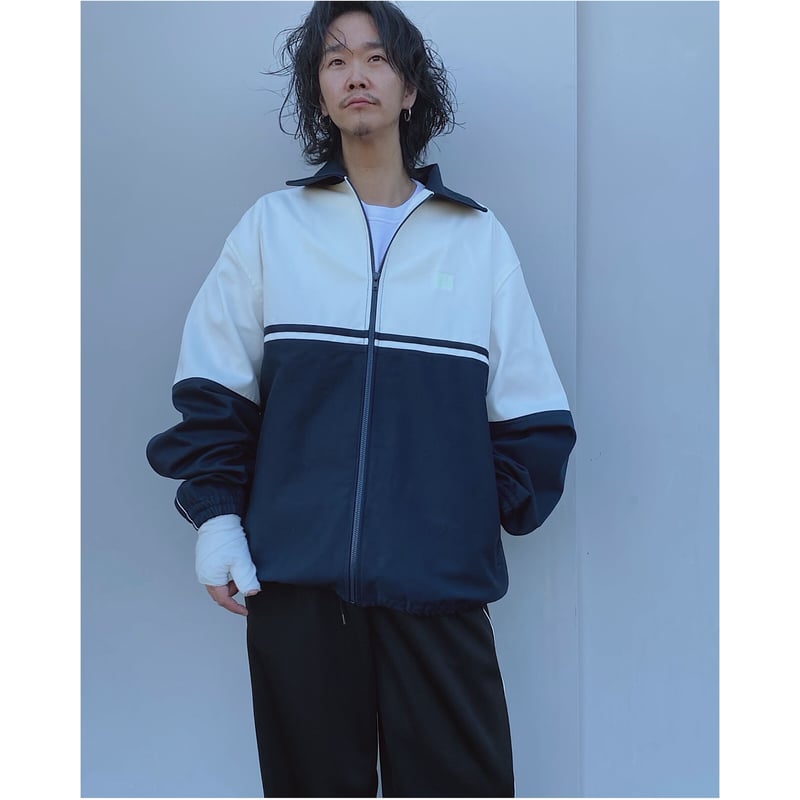 COMFORTABLE REASON「WARMUP JACKET」navy. | gouter COMFORTABLE REASON「WARMUP JACKET」navy. | gouter