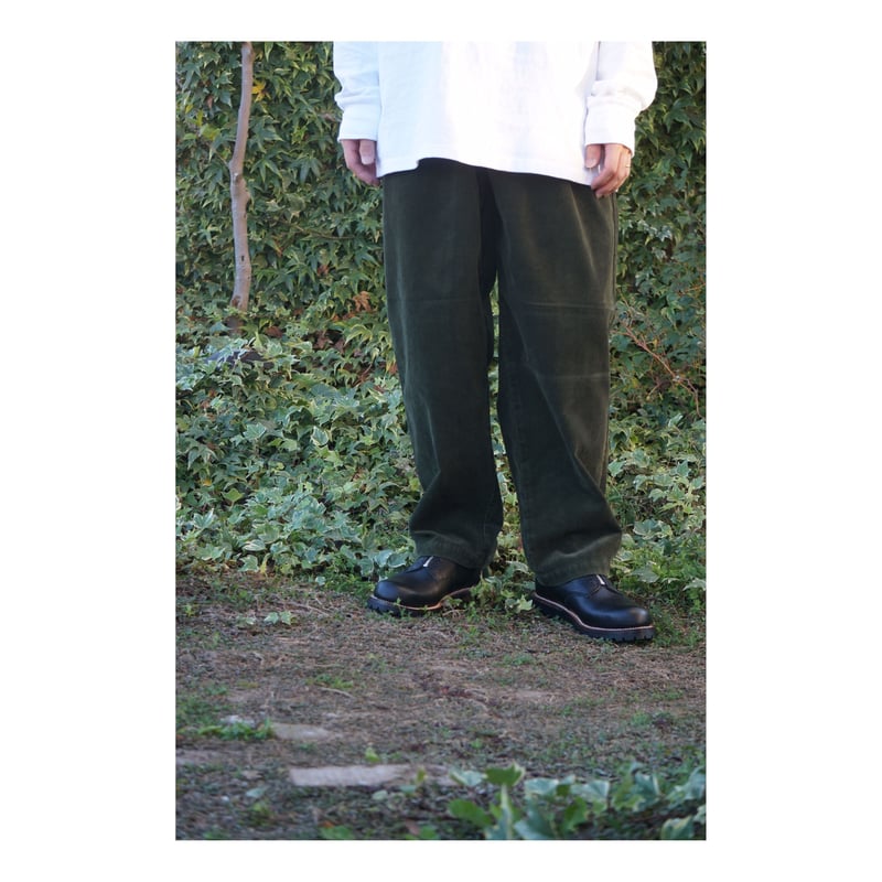 comfortable reason Wool Slacks　ブラックウォッチ COMFORTABLE REASON「Color Cord Slacks」 | gouter