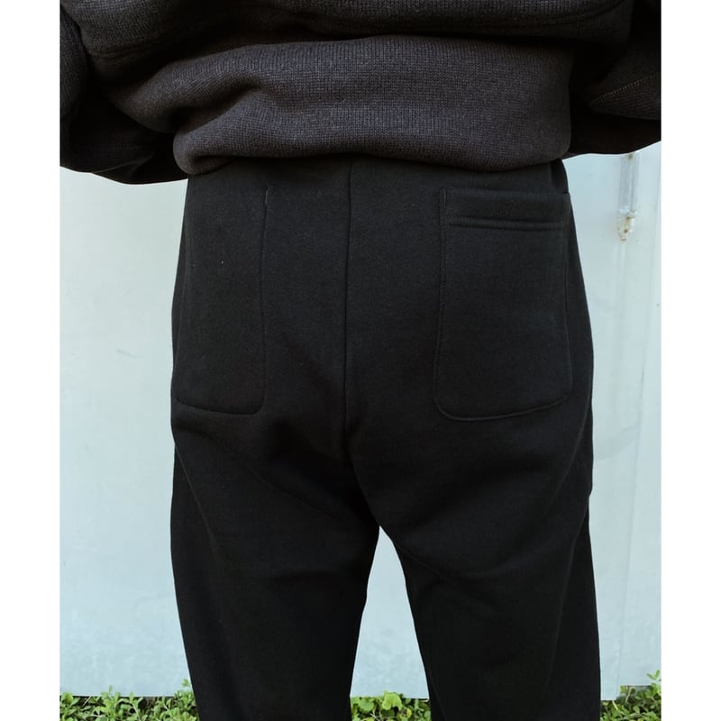 BLACK WEIRDOS「Reversible Sweat pants」black. | g