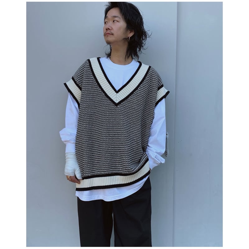 SON OF THE CHEESE「Big Vest」 | gouter le cabinet SON OF THE CHEESE「Big Vest」 | gouter le cabinet