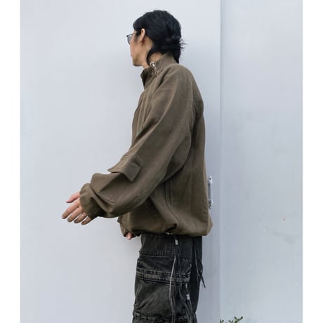 BLACK WEIRDOS「DENIM ANORAK SHIRT」