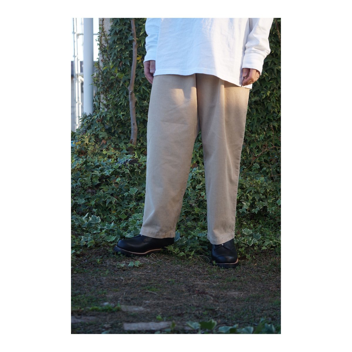 パンツ comfortable reason Cords Slacks 2024 Chums Men's Cotton Corduroy Slacks Stylish & Comfortable