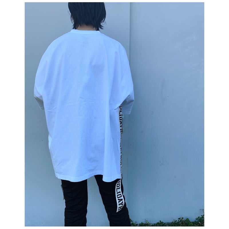 HOLIDAY SUPER FINE L/S MINI DRESS:カットソー HOLIDAY「SUPER FINE DRY S/S MINI DRESS(TAPE)」bla