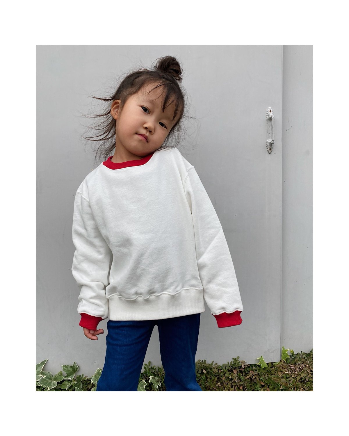 PHINGERIN「TRIMMED SWEAT KIDS」 | gouter le cabinet