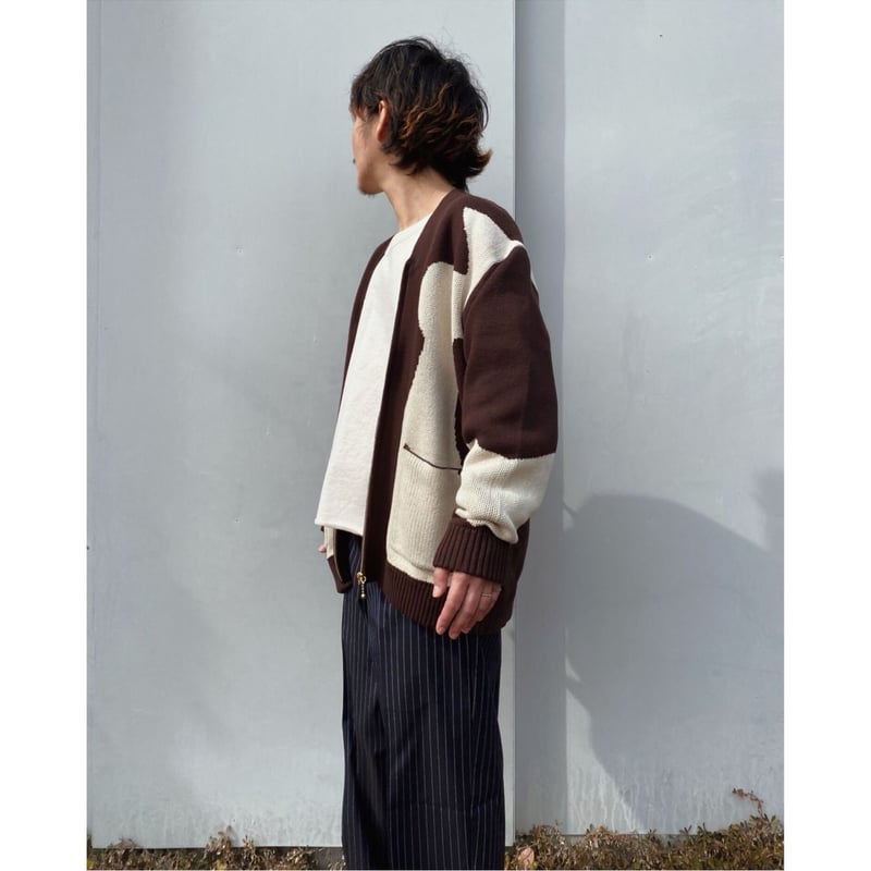 SON OF THE CHEESE「Horse Cardigan (BROWN)」 | gou
