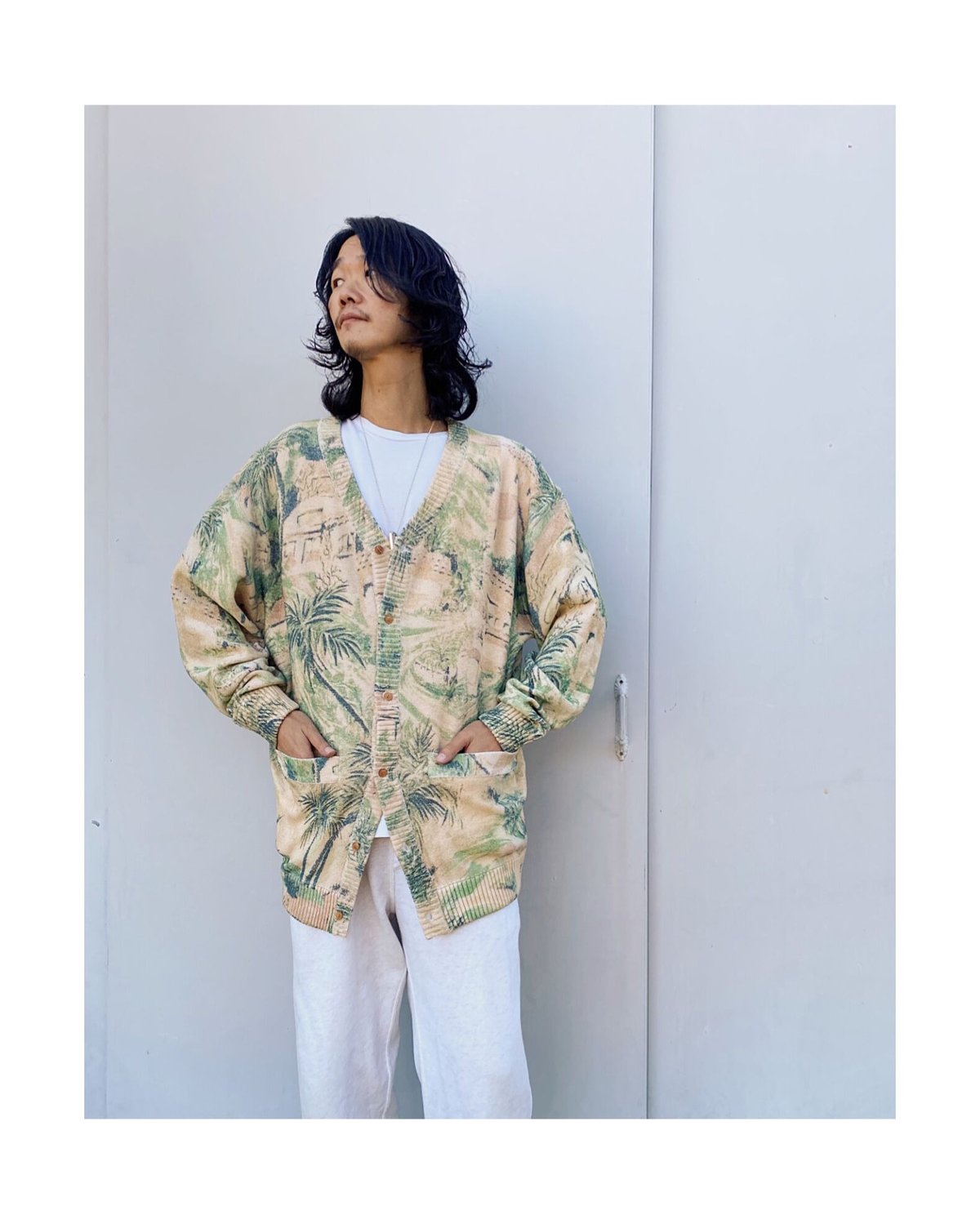 入手困難　son of the cheese wallpaper knit SON OF THE CHEESE「Wallpaper Cardigan」 | gouter