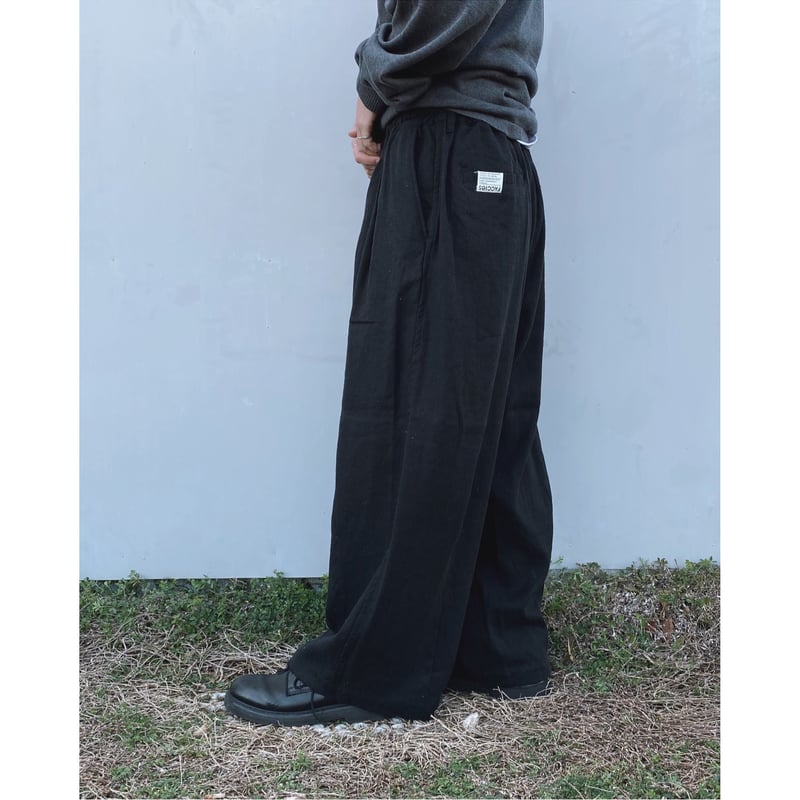 FACCIES「S/L Super wide pants」 black. | gouter l