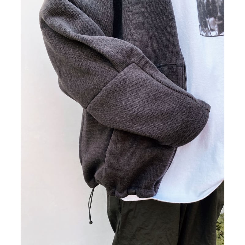 HOLIDAY「THERMAL PRO FLEECE ZIP UP JACKET」black.