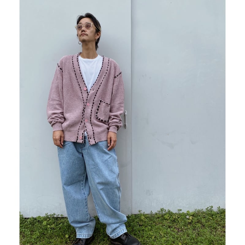 PHINGERIN「PG-1 CARDIGAN」m/pink. | gouter le cab PHINGERIN「PG-1 CARDIGAN」m/pink. | gouter le cab