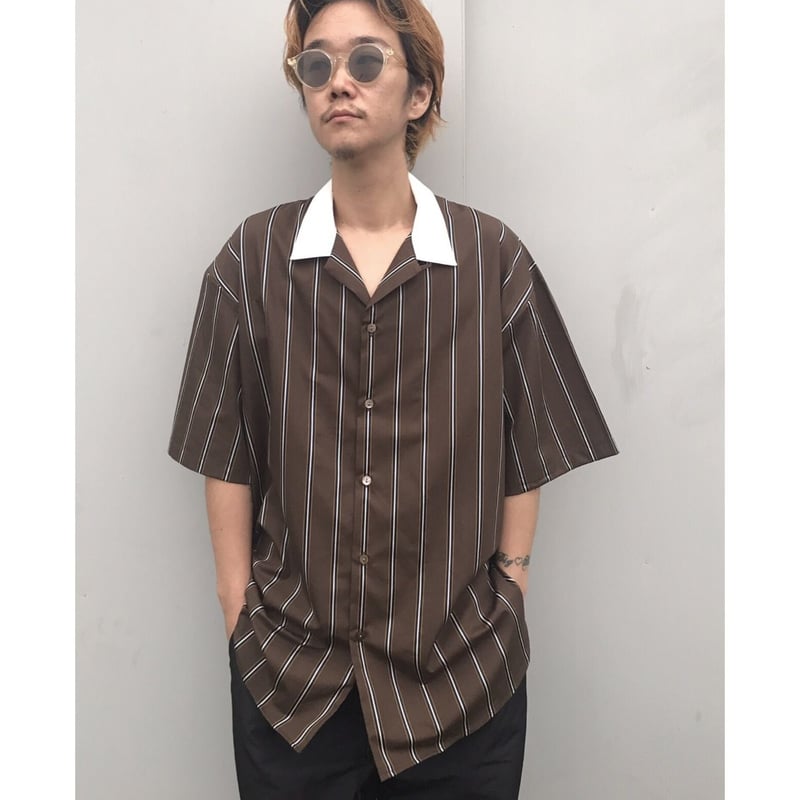 SON OF THE CHEESE「Stripe Cleric Shirt」 | gouter...