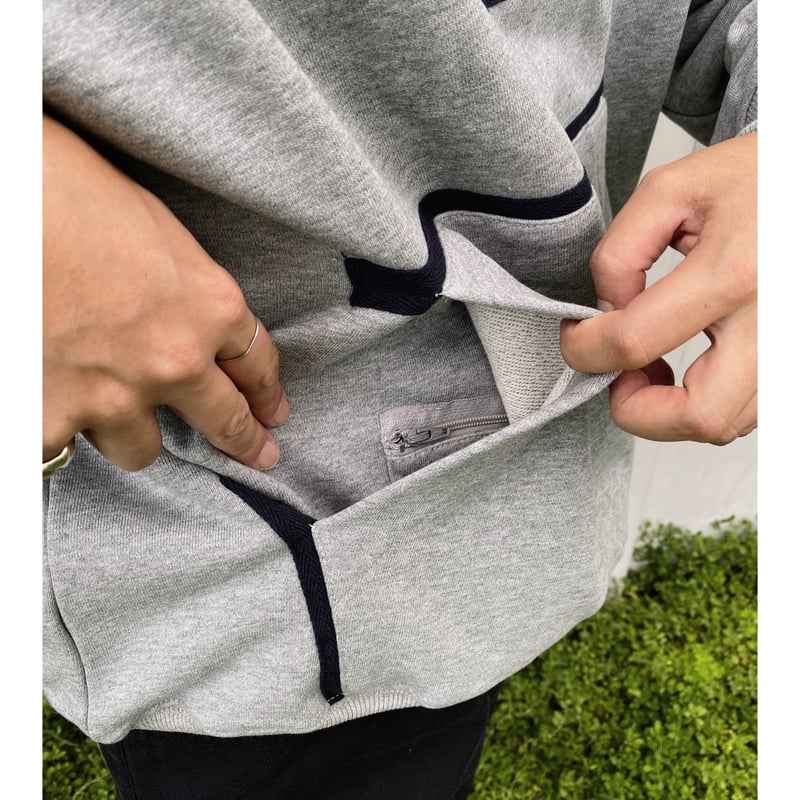 PHINGERIN「QUARTER ZIP SWEATSHIRT」 | gouter le c