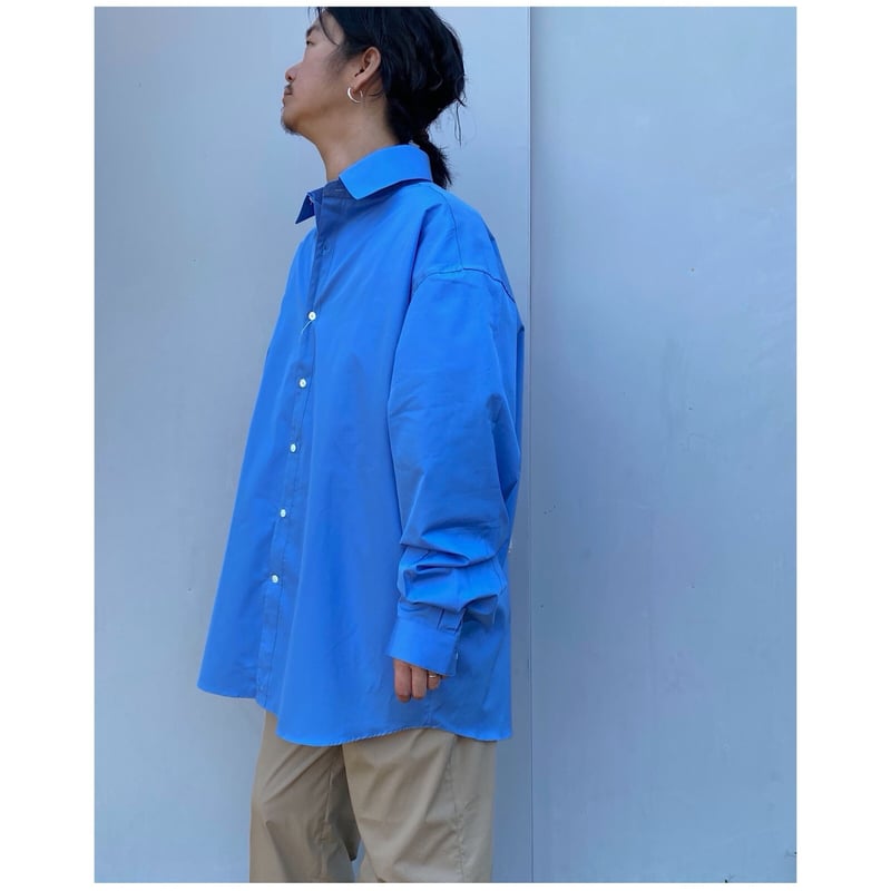 ETHOS「T.M. PIMP SHIRTS」worker blue. | gouter l
