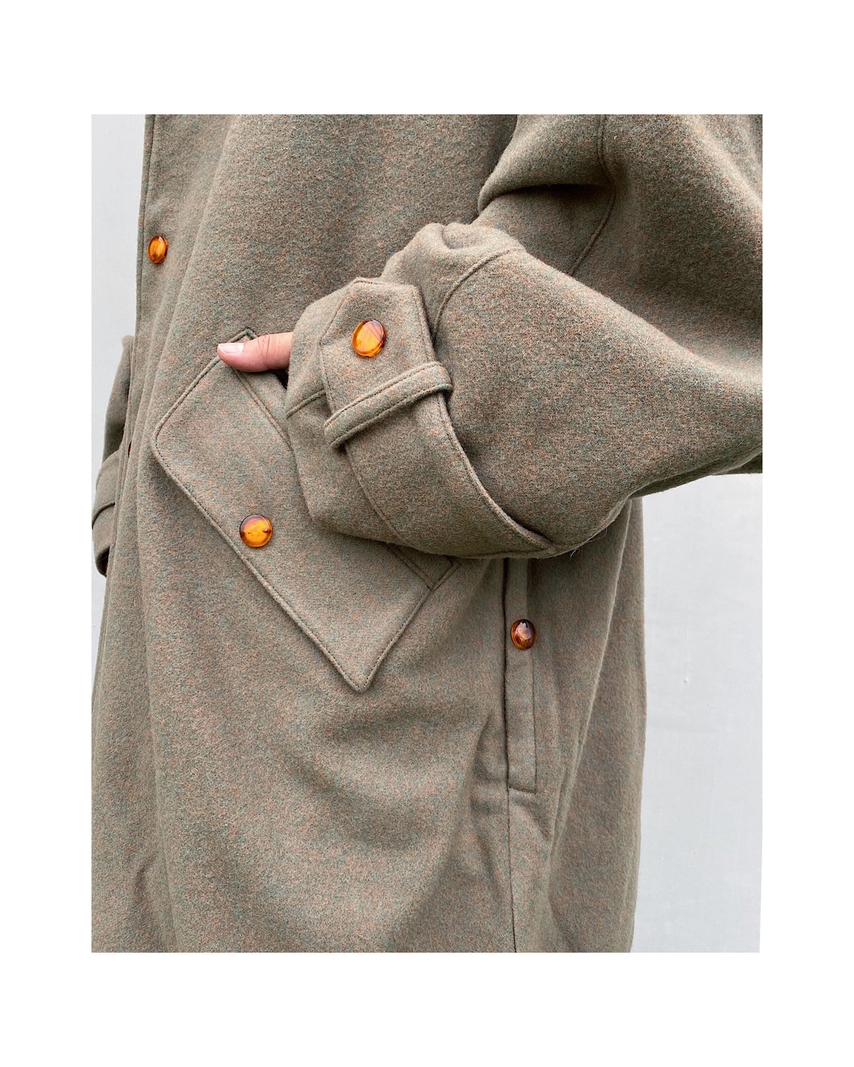 PHINGERIN「SNAP TRENCH FUZZY」 | gouter le cabinet