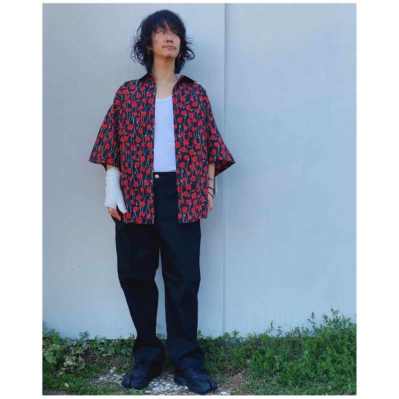 SON OF THE CHEESE「Flower Shirt」red. | gouter le...