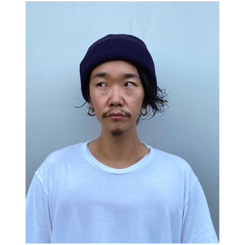 SON OF THE CHEESE「Wool KNITCAP」navy. | gouter l...