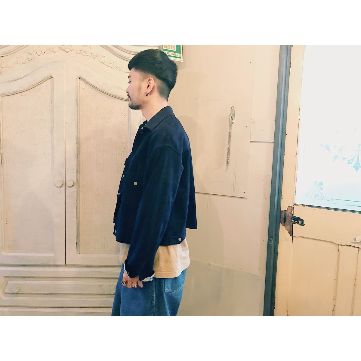 TRUEVINTAGE × WESTOVERALLS トラッカージャケット2nd 2025年最新】WESTOVERALLS メンズ Gジャン・デニムジャケットの人気