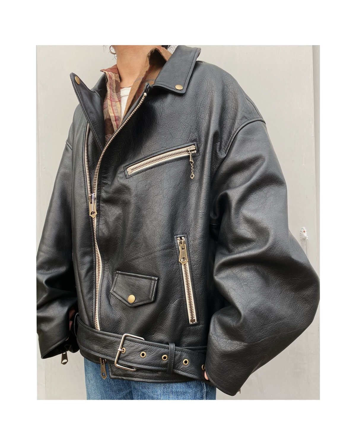 Style Note ライダースジャケット NötE「Chronicle Over riders jacket」 | gouter le