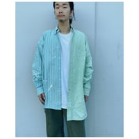 MALION vintage 「military rib patch work cardiga