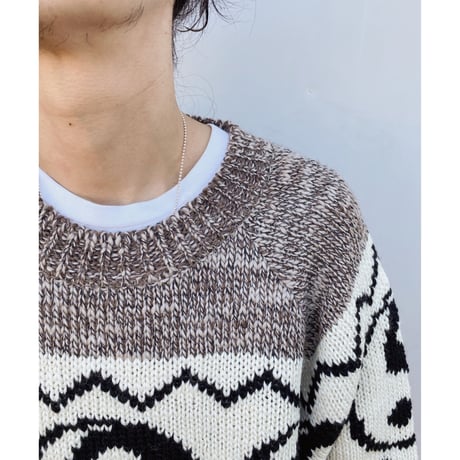 BLACK WEIRDOS「Yin-Yang Sweater 」