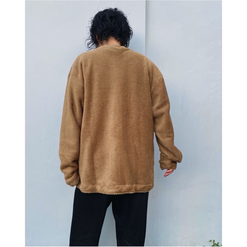 美品 ETHOS エトス Cardigan ボアカーディガン ファー ジャケット ETHOS「FLEECE ST CARDIGAN」 | gouter le cabinet