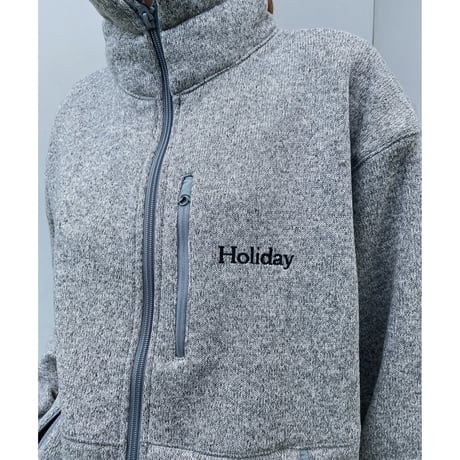 HOLIDAY「THERMAL PRO FLEECE ZIP UP JACKET」h.gray.