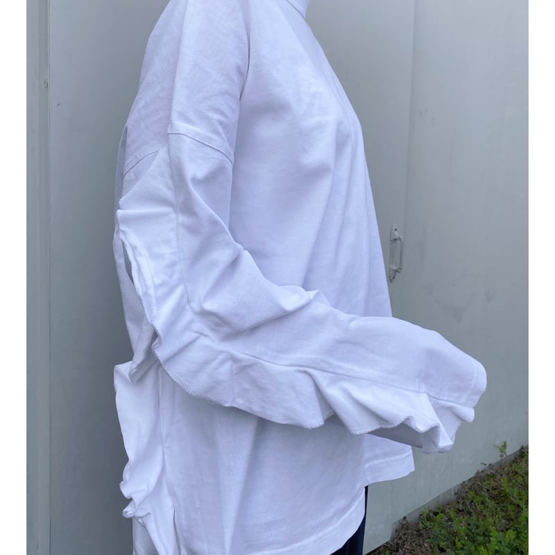HOLIDAY「SUPER FINE DRY RUFFLE RUFFLE TOPS」XXL.