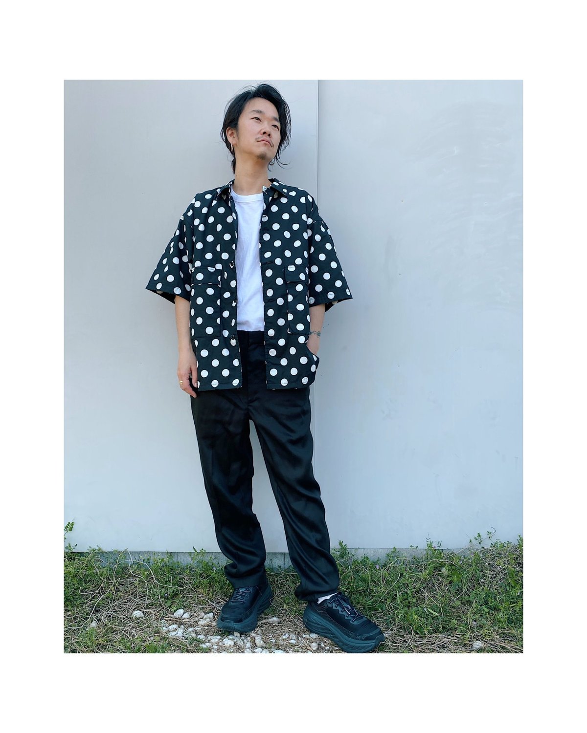 TEN BOX「Drug dealer shirt」 black. | gouter le c TEN BOX「Drug dealer shirt」 black. | gouter le c