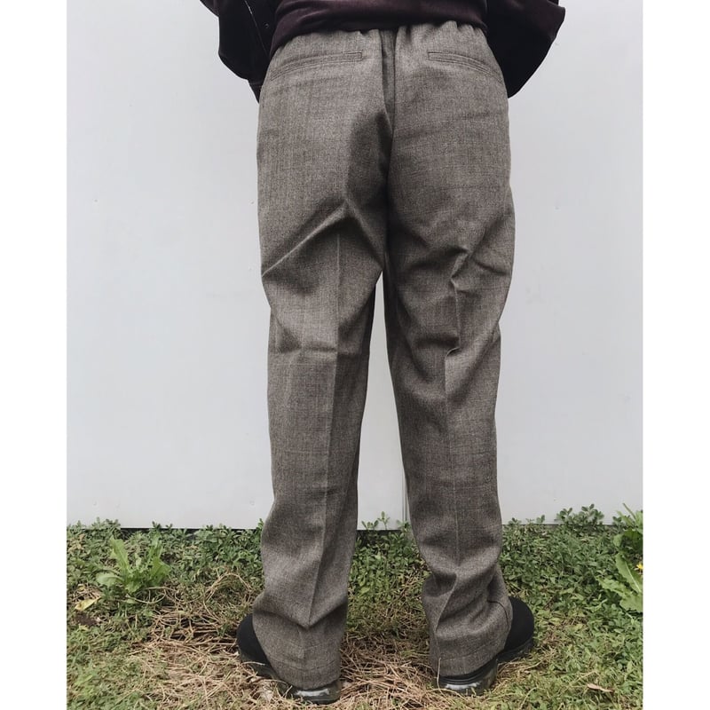 COMFORTABLE REASON「Wool Glencheck slacks」 | gou