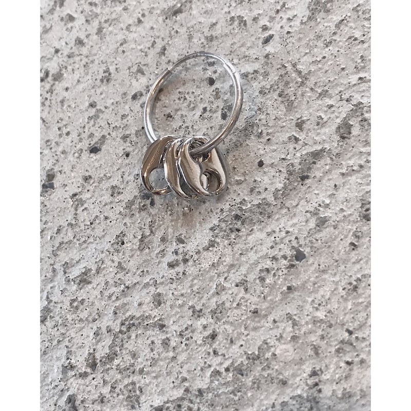 JUSTINE CLENQUET「Casey hoop pierce」 | gouter le JUSTINE CLENQUET「Casey hoop pierce」 | gouter le