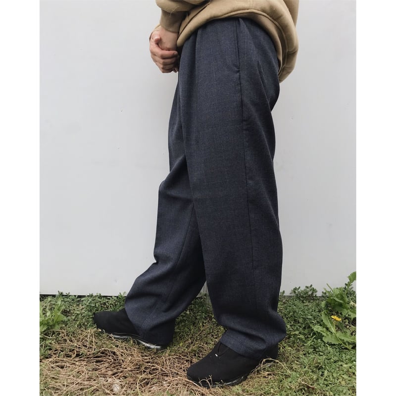 COMFORTABLE REASON「Wool Glencheck slacks」 | gou