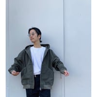 COMFORTABLE REASON「Waffle Hood Scarf」brown. | g