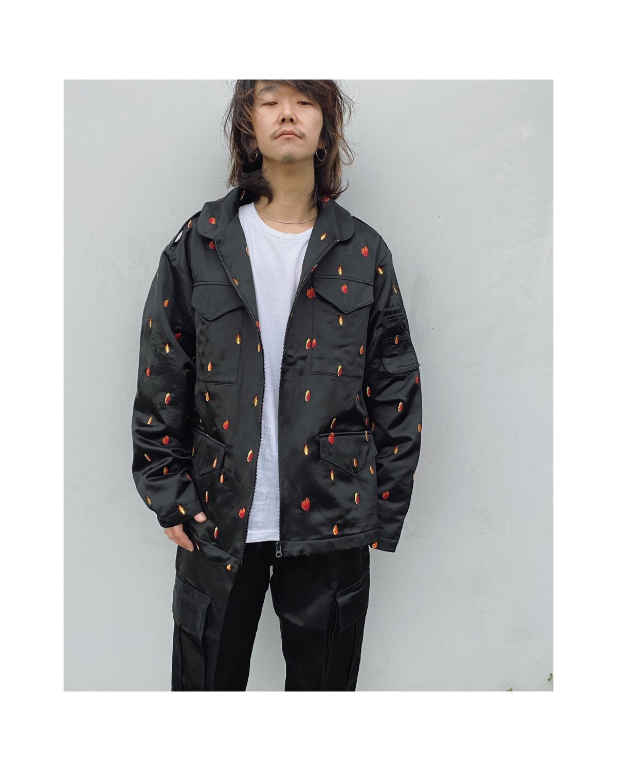 SON OF THE CHEESE「FIRE SATIN JACKET」 | gouter l...