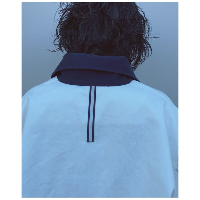 ジャケット・アウター Comfortable Reason Warmup Jacket COMFORTABLE REASON「WARMUP JACKET」navy. | gouter