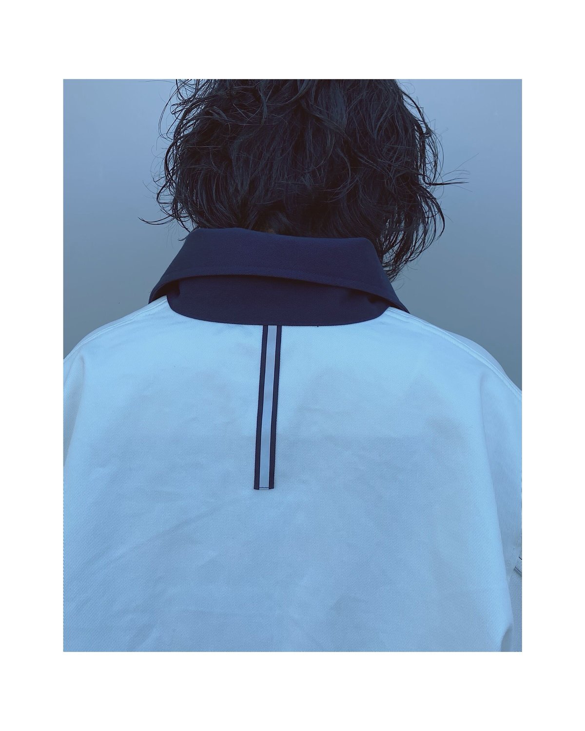 COMFORTABLE REASON「WARMUP JACKET」navy. | gouter