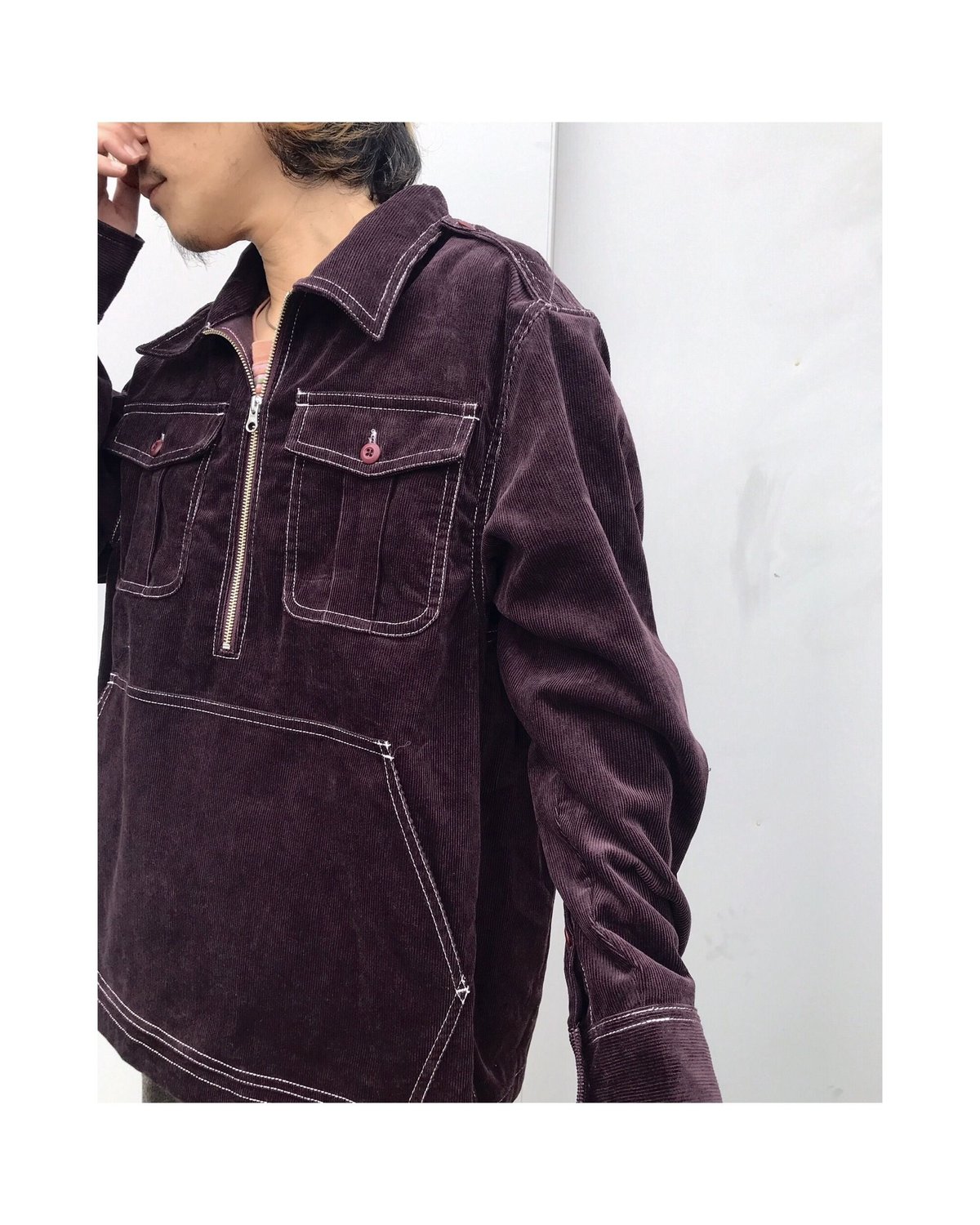 COMFORTABLE REASON「Corduroy P.O. Shirts Jacket」
