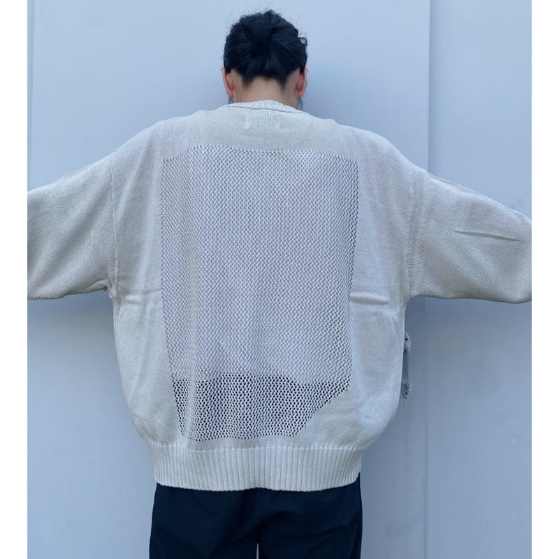 PHINGERIN「WINDOW WEB SWEATER」greige. | gouter l