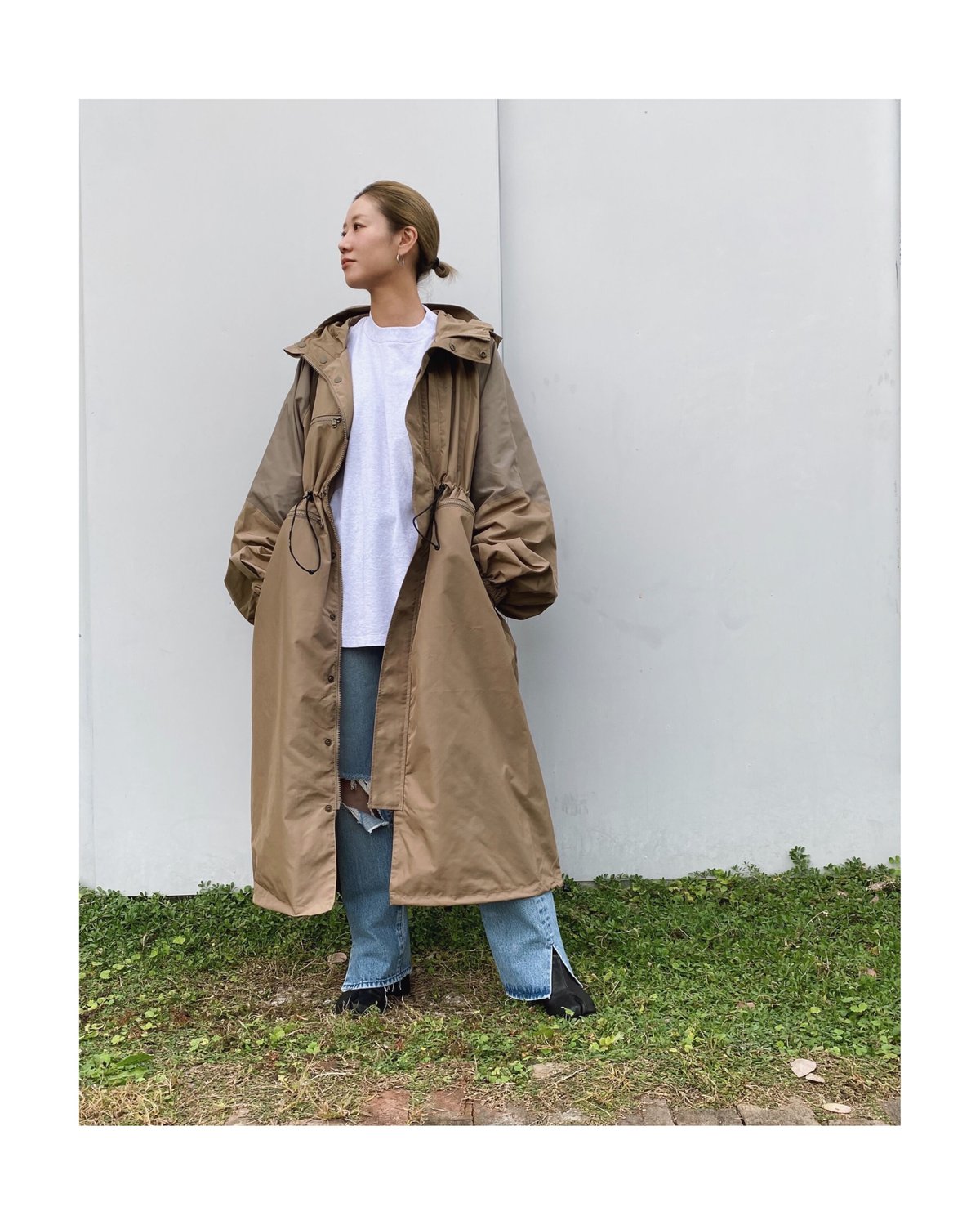 HOLIDAY「WIND COAT」beige.