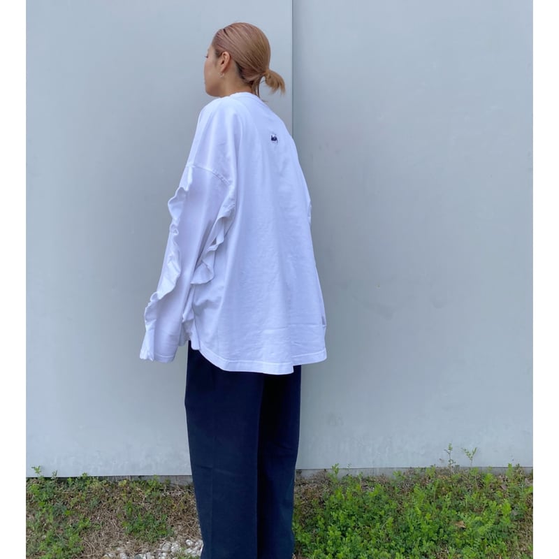 HOLIDAY「SUPER FINE DRY RUFFLE RUFFLE TOPS」XXL.