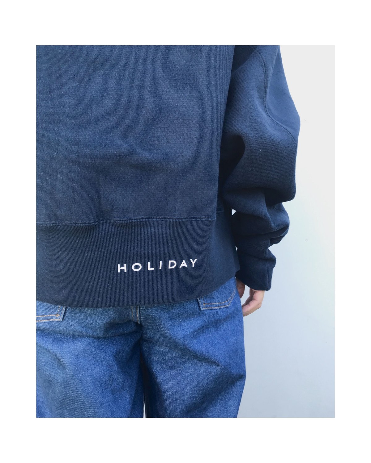 HOLIDAY ULTRA HEAVY SWEAT BIG TOPS スウェット ULTRA HEAVY SWEAT ZIP-UP HOODIE（HOLIDAY）｜HOLIDAY