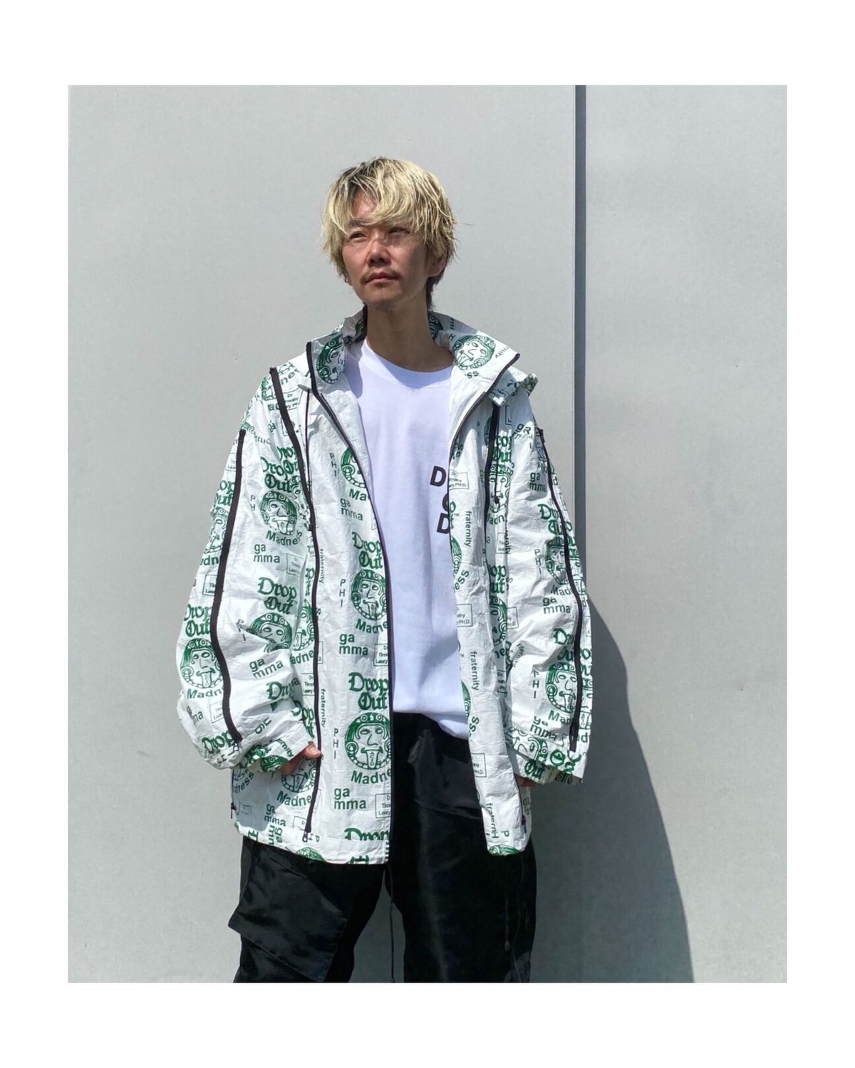 BlackWeirdos 23SS Tyvek Zip Jacket タイベック BLACK WEIRDOS「Tyvek Zip Jacket」 | gouter le cab