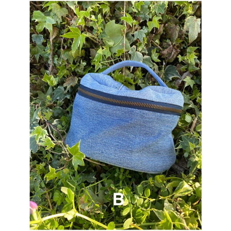 MALION vintage「denim vanity bag」 | gouter le ca