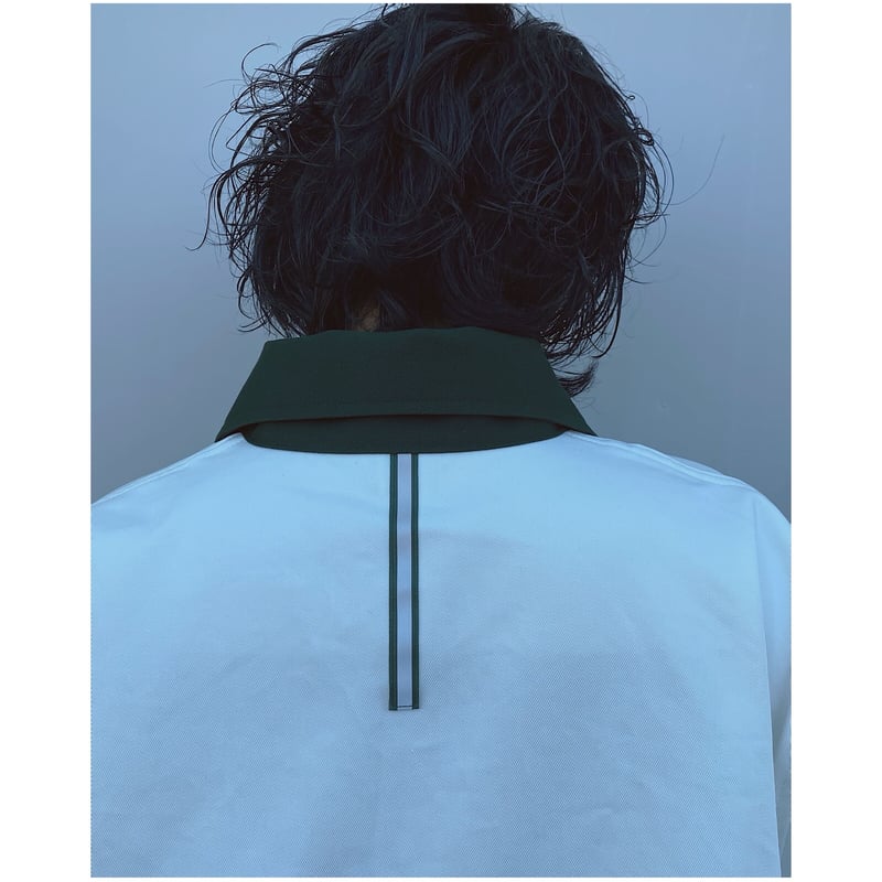 COMFORTABLE REASON「WARMUP JACKET」green. | goute