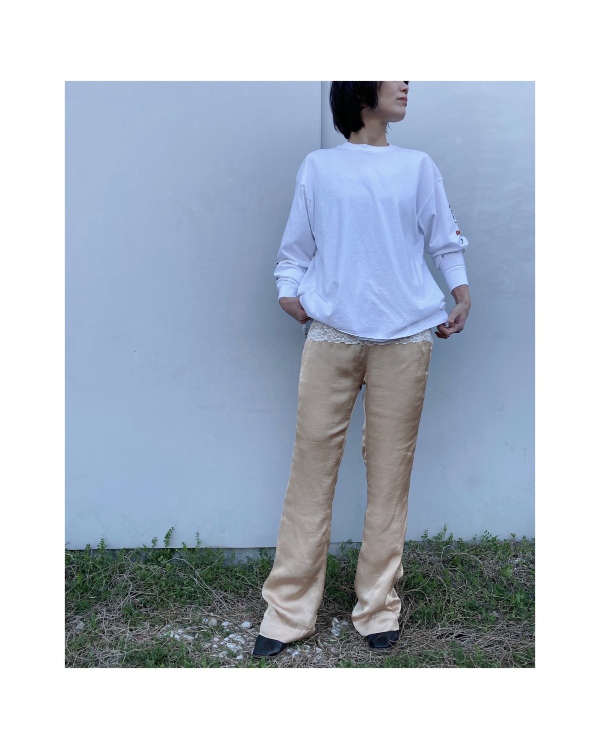 パンツ HOLIDAY LACE PANTS HOLIDAY（ホリデイ）の「LACE PANTS レースパンツ（その他パンツ