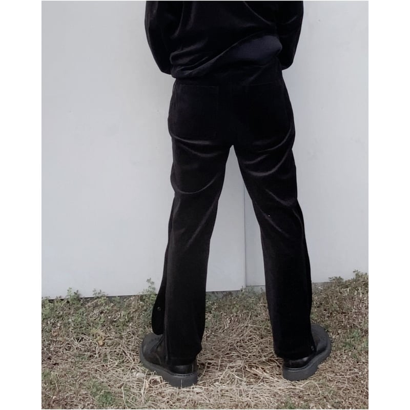 BLACK WEIRDOS「Velor Sweat Pants」 | gouter le ca