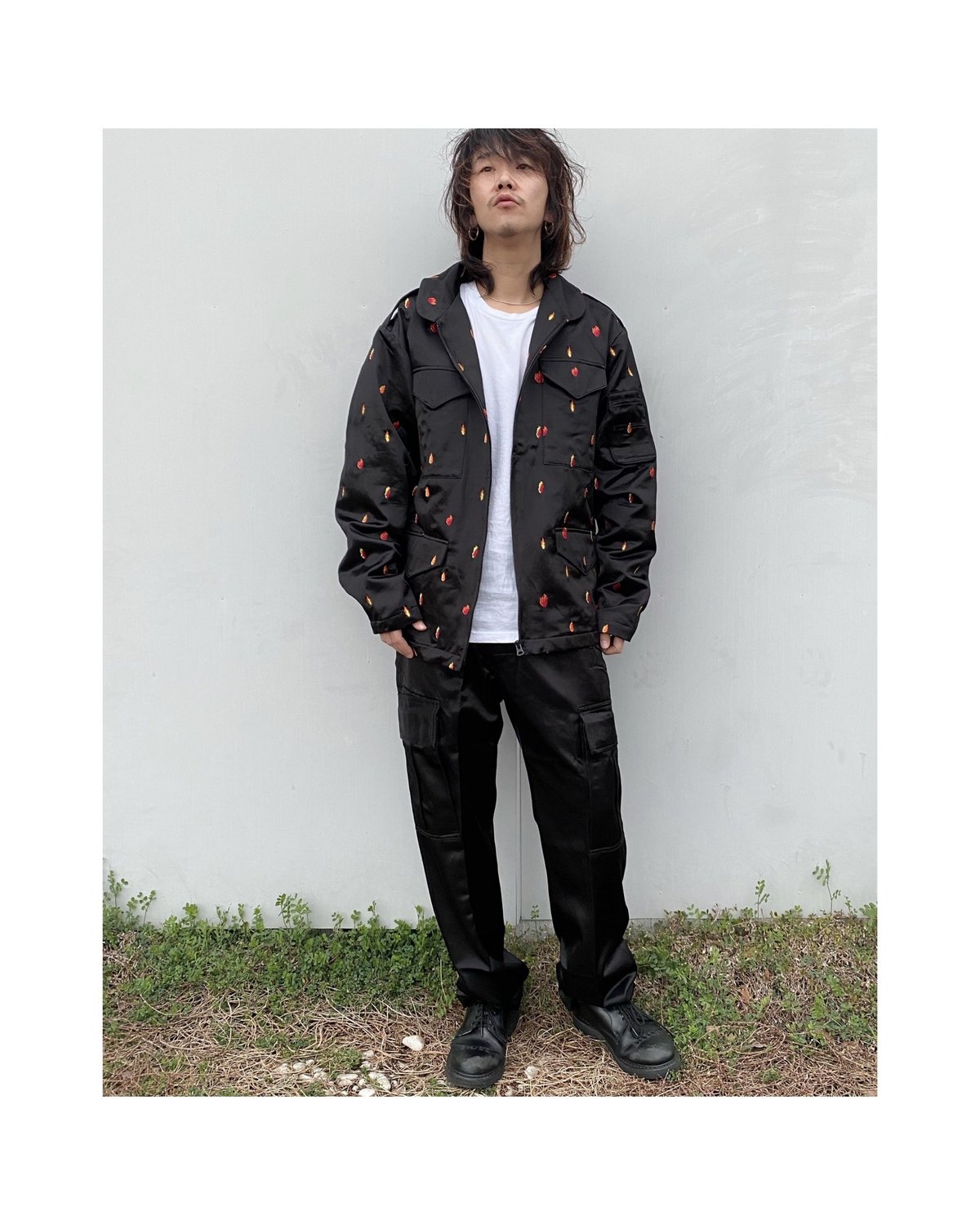 SON OF THE CHEESE「FIRE SATIN JACKET」 | gouter l...