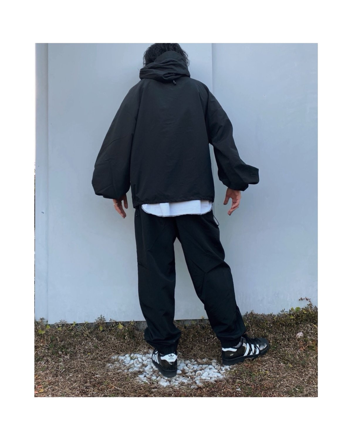 Holiday WIND JACKETウィンドジャケット　ブラック HOLIDAY「WIND JACKET（Holiday）」black. | gouter le